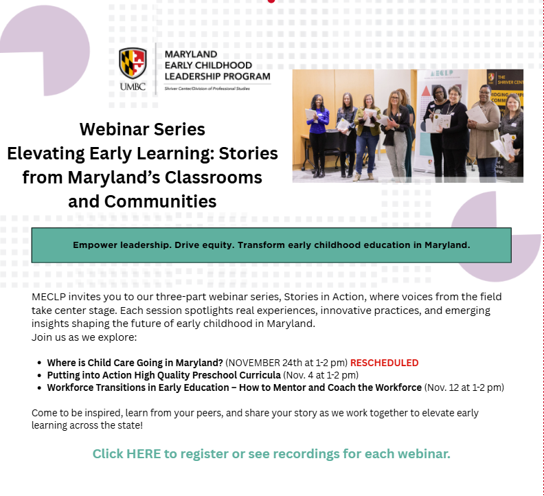 Fall Webinar Invite